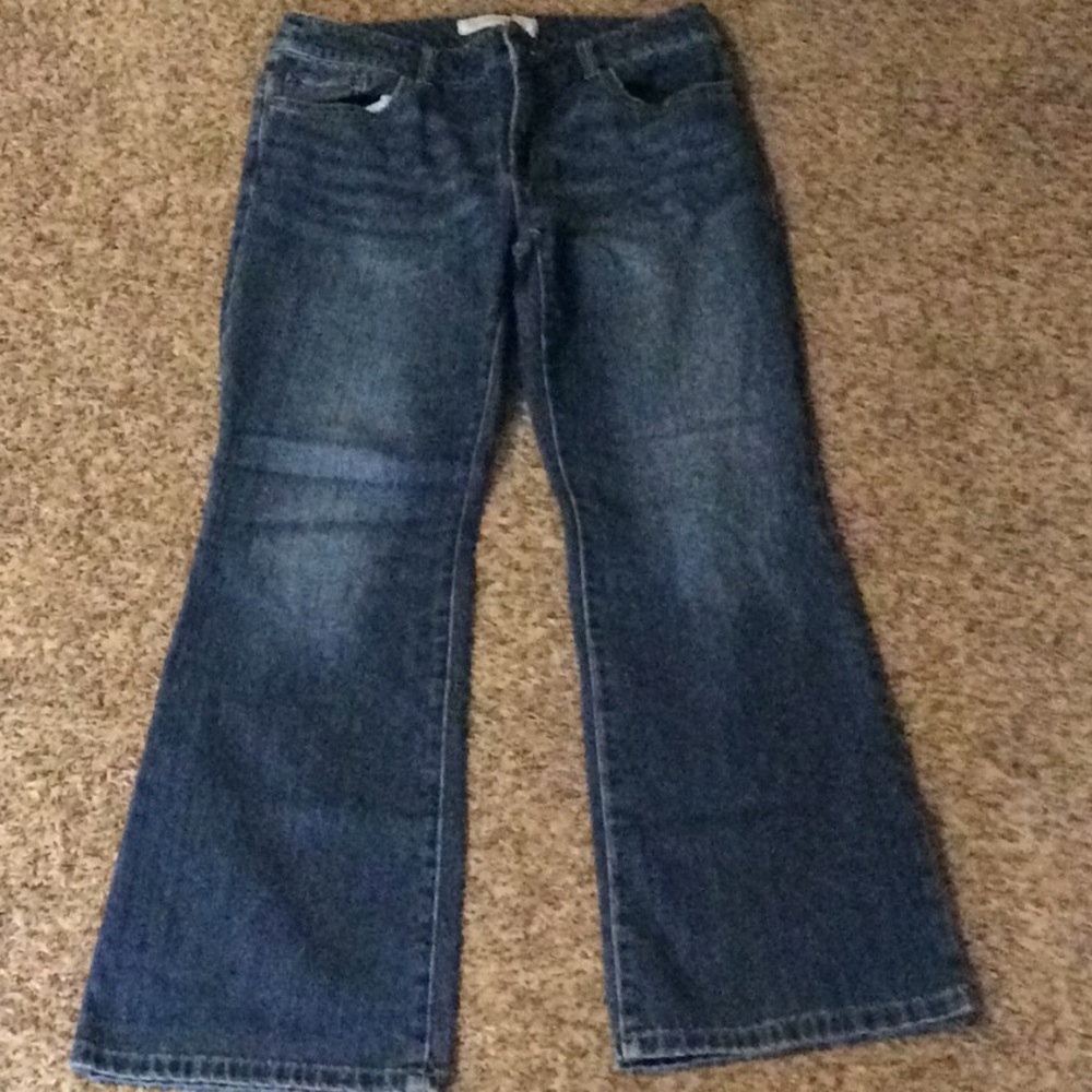 Chico’s Platinum Denim Ladies Jeans Sz 5 Short